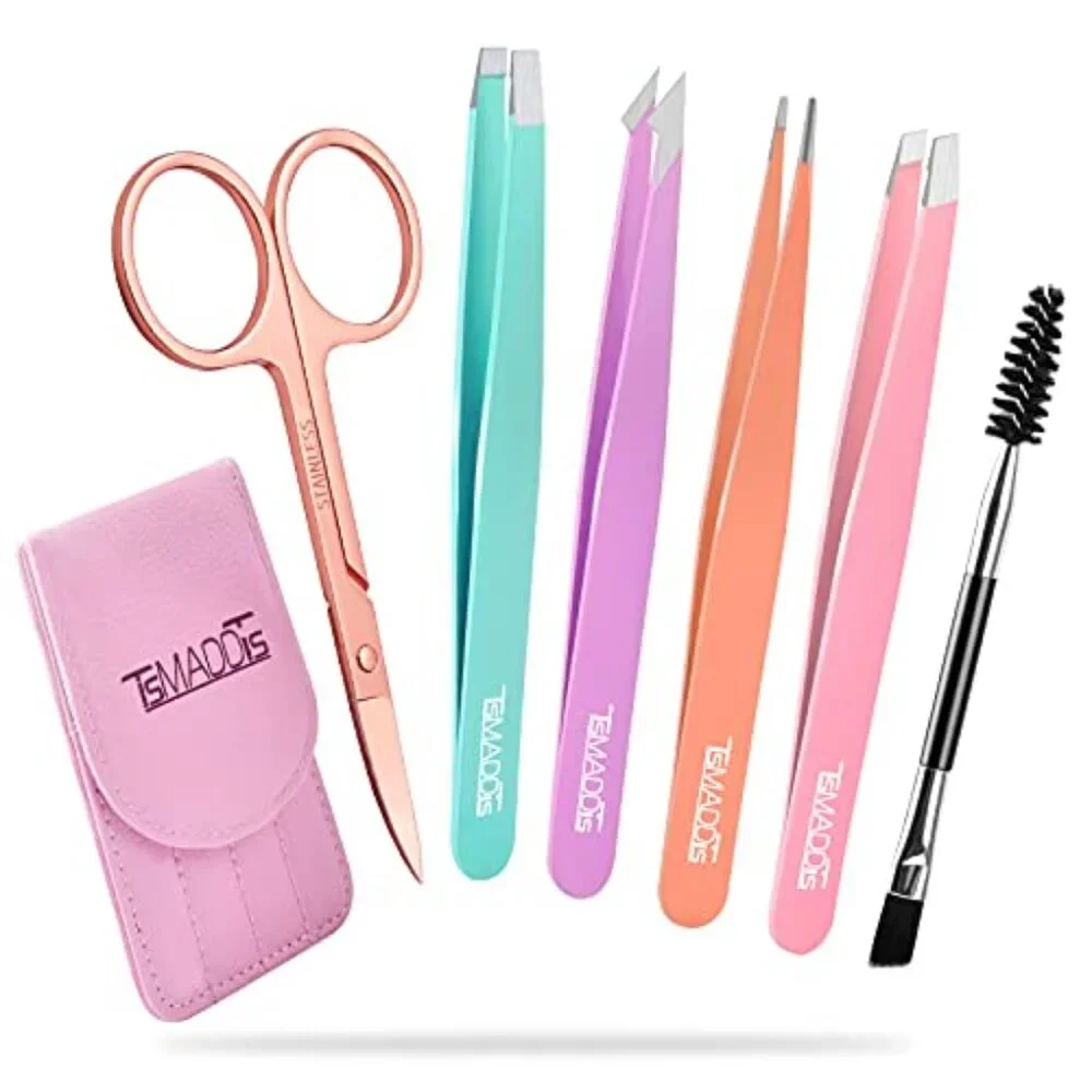 6‎ pcs Tweezers Set for Women